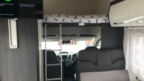 Max – 'Relax in Max' - Modern, Fully Equipped, 4 Berth Motorhome. 
