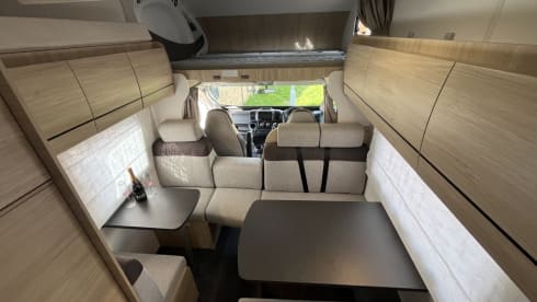 Brand New - Motorhome to Hire - 7 belts 7 berth Chausson 2024
