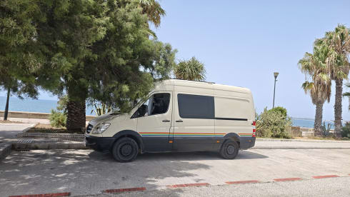 Desire – Mercedes-Benz Wohnmobil mit 2 Schlafplätzen aus dem Jahr 2007