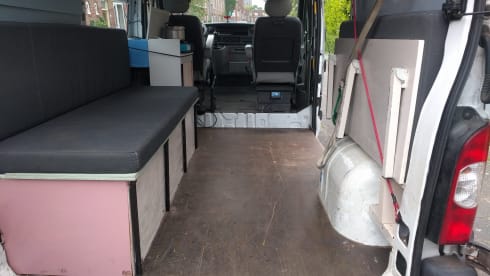 Self-build van from 2010, 9 persons