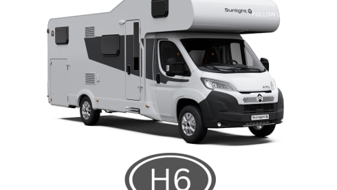 H6 – Fiat Sunlight A70 family 6 berth 2025 model