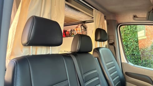 3-seater Volkswagen bus from 2012