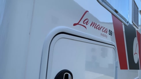 La Marca 74 – New La Marca 74 on Fiat chassis. Ultimate enjoyment in this new camper!