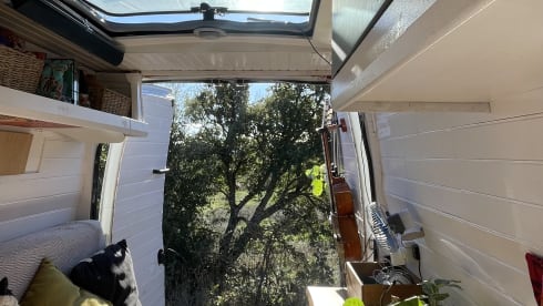 Evangeline – Beautifully crafted OFF-GRID 2 person camper.