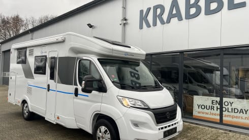Jimmy – Super camper with lifting bed and length beds