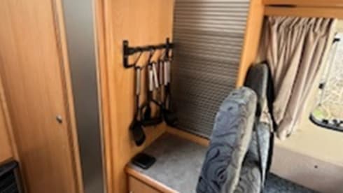 6 berth Fiat Moterhome insurance included