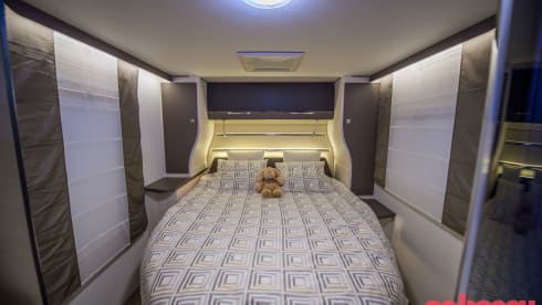 Luxury hotel room (family camper) on wheels...