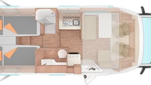 YN25 AOM – Weinsberg CaraSuite 700 ME 4 Berth