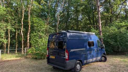 newly built camper