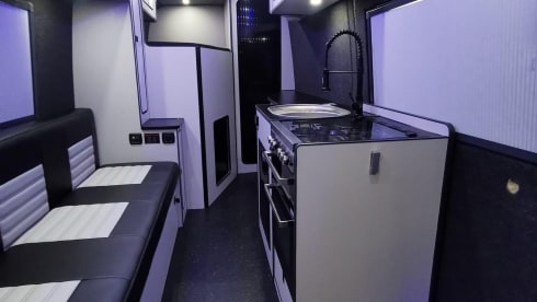 The Adventure Rig – 4 Berth Volkswagen Crafter built for Outdoor Adventures