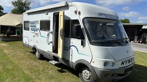 Hymer b644 – 6p Hymer integrated uit 1998