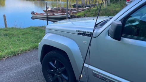 Stan – Stanley Jeep our off grid overland camping machine Insurance Included