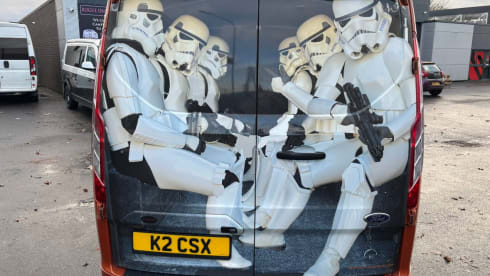 Storm Trooper – 4 berth Ford campervan from 2019
