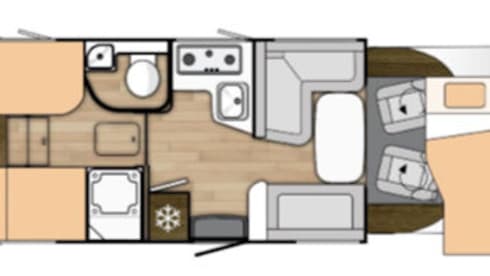 New camper (2021) benimar cocoon 463 automatic 170 hp