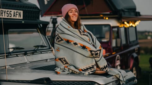 Silver Belle – Land Rover Camper for couples and family's. 4x4 for Wild camping adventure