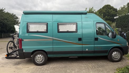 Te huur camper Fiat Ducato Moncayo fabriekscamper met airco