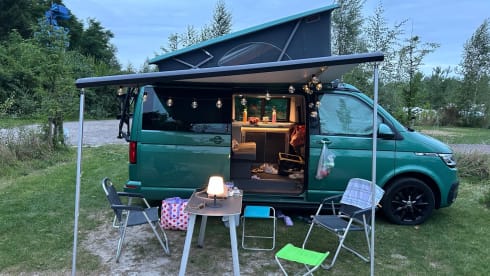 FREE MILEAGE! Travel with this VW California Ocean Bulli T6.1