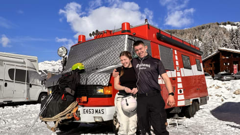Helga – Classic German Firetruck Converted To Luxury 6 Birth Motorhome