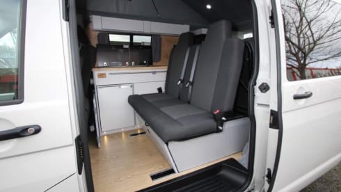 4 berth Volkswagen campervan from 2023