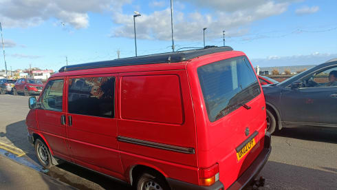 Red Ruby – 2 berth Volkswagen campervan from 2002