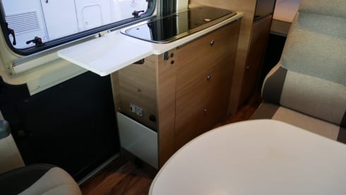 Chausson2, 2 sleeping places - 4 seats.