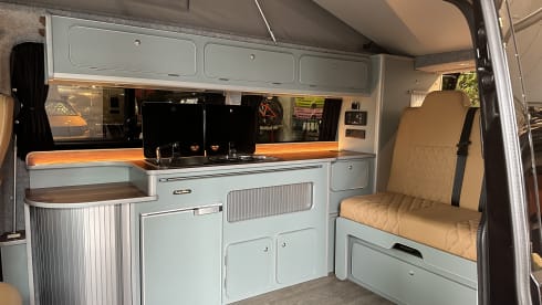4 berth Volkswagen campervan from 2020