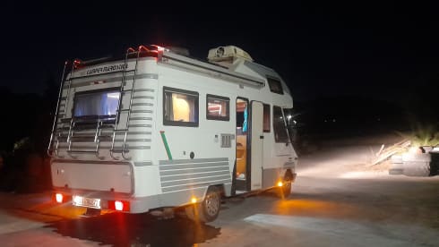 7-seater camper equipped with every comfort