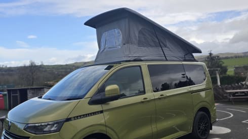 King – 2025 4 berth T7 Volkswagen campervan collection Cumbria