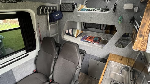 Gwendolyn – Camper Van for Scottish Adventures
