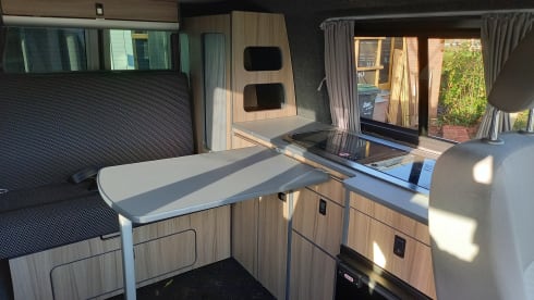 Rinus – 4p Volkswagen t5 150 hp automatic bus camper