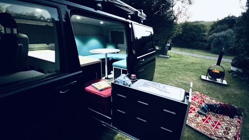 Sea Bass – VW Van with Tentbox Cargo
