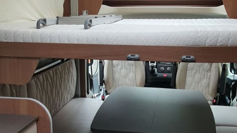 New Bürstner motorhome for 4 people