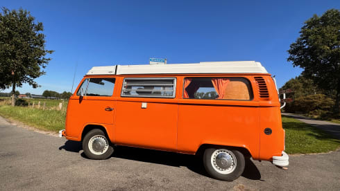 James – Classic Volkswagen T2b camper from 1975