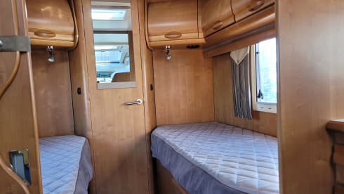 A nice camper for a nice tour with just the two of you,