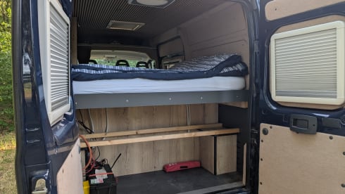 newly built camper