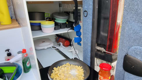 The Cloudy Camper – Vauxhall Vivaro Campervan - Sleeps 2 