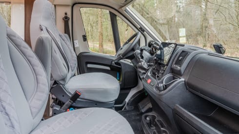 Spacious and luxurious 2-person semi-integrated from 2023