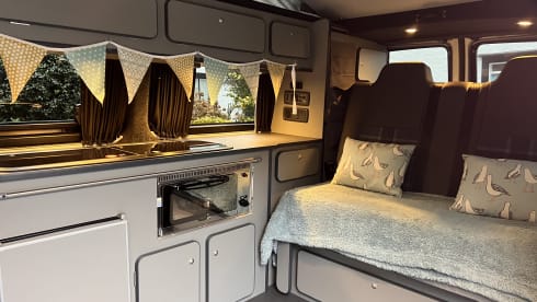 Silvy – 4 berth Volkswagen campervan from 2016