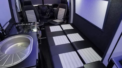 The Adventure Rig – 4 Berth Volkswagen Crafter built for Outdoor Adventures