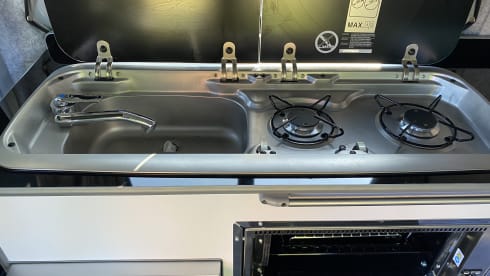 4 berth Volkswagen campervan 2011