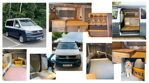 Boris – Luxury 4 Berth T6 VW Camper With Pop Top