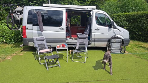 "Mijn-Crafter" sfeervol Off grid  – 2p Volkswagen bus uit 2008