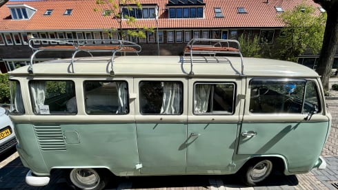 Pistache – Classic VW T2 Panorama bus