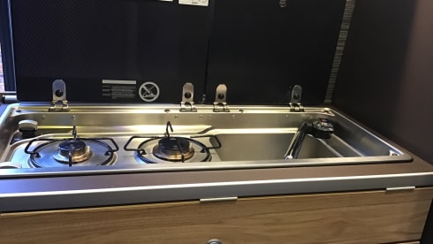 The Van – 4 berth Hymer campervan from 2018