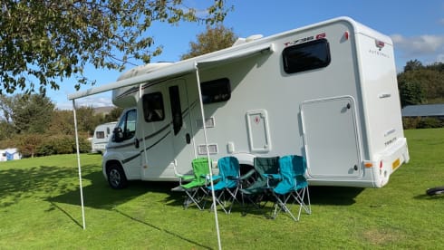 6 berth Fiat alcove from 2019