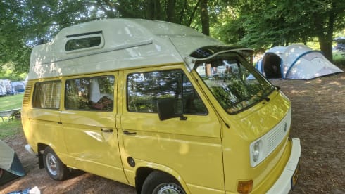 De Gele – 4p Volkswagen bus from 1980