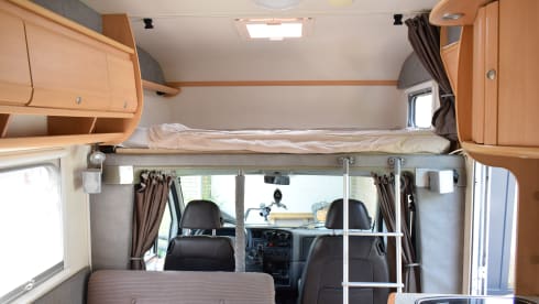 Schönes Familien-Wohnmobil - 6p Dethleffs Alcove aus dem Jahr 2008