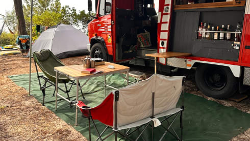 Helga – Classic German Firetruck Converted To Luxury 6 Birth Motorhome