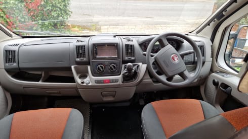 Max – 2/3 berth Fiat Ducato 2010 self contained with H&C water, shower and WC