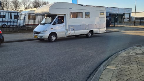 Beautiful luxury family camper